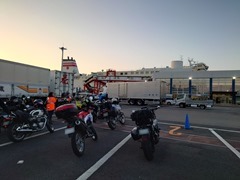 フェリー乗船前
