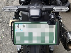 MK50 リアカメラナンバー設置1